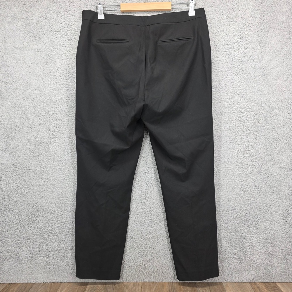 LAUREN‎ Ralph Lauren Womens Black Flat Front Dress Pants Size 10 - Picture 4 of 9